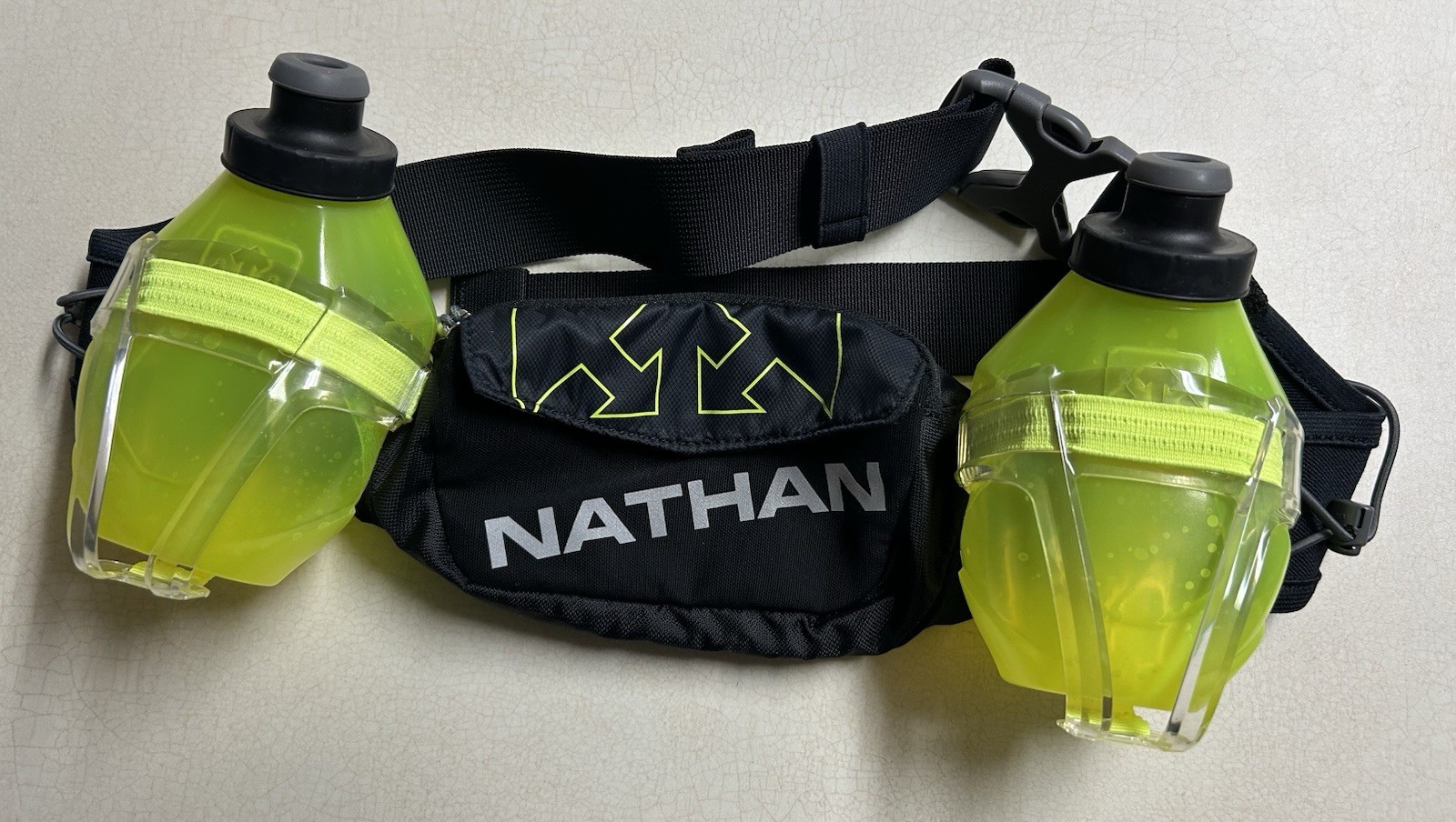 Nathan Trail Mix Plus Hydration Belt w/ Water Bottles For Running