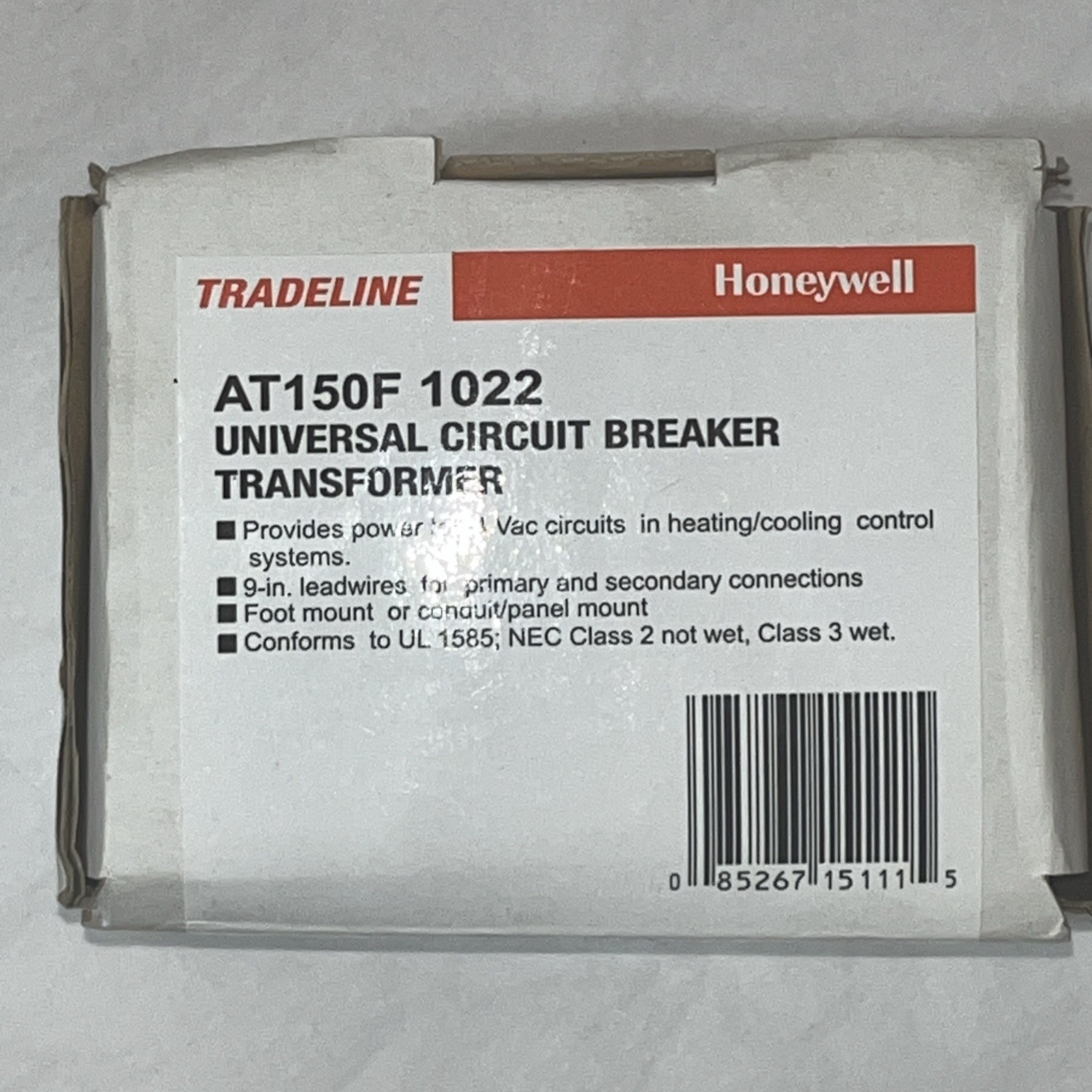 NEW Honeywell AT150F-1022 Universal Circuit Breaker Transformer, AT150F1022