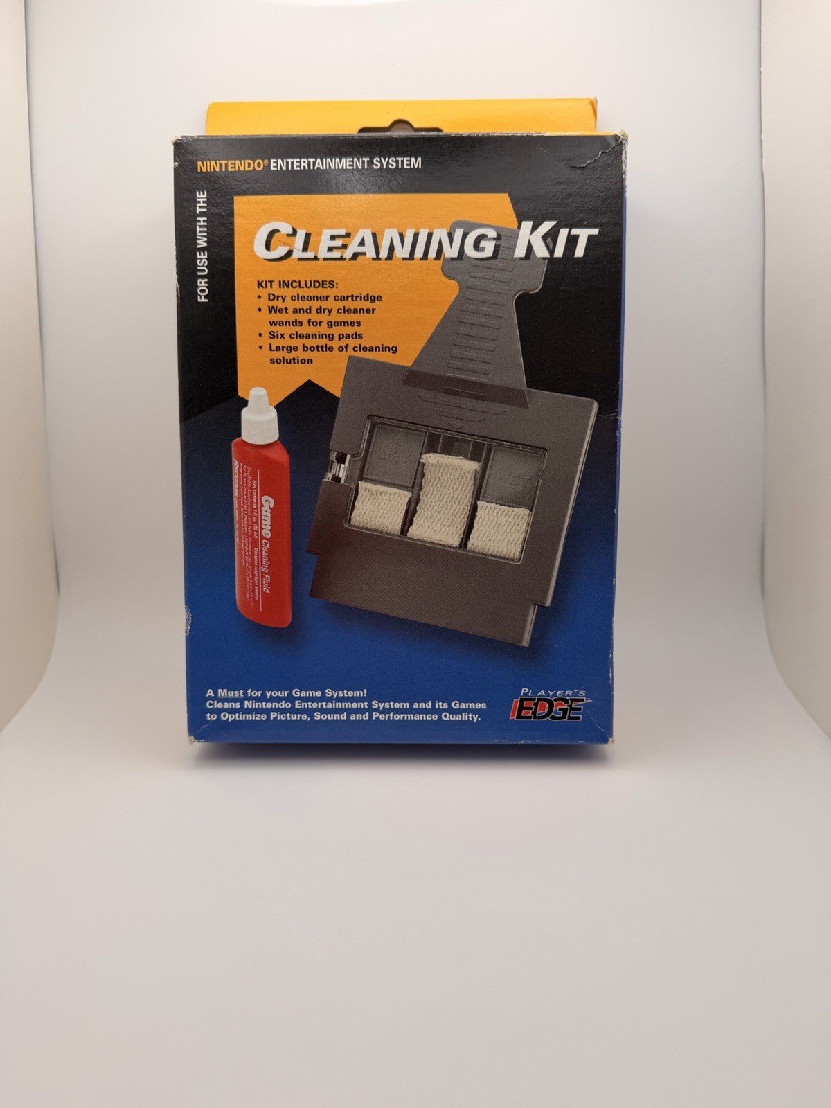 Cleaning Kit NES Nintendo Entertainment System Player's edge Open Box