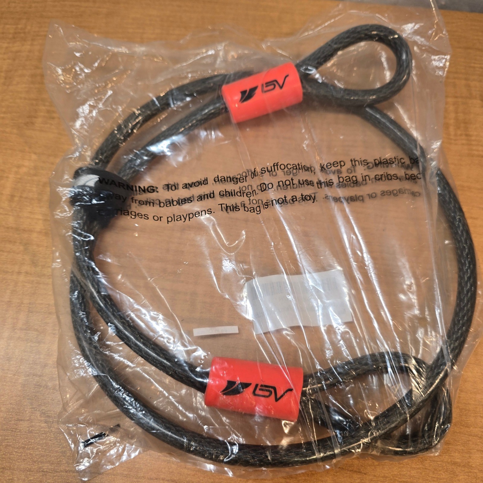 BV 4FT Security Steel Cable Lock, Padlock, Disk Lock - 4 foot long cable only