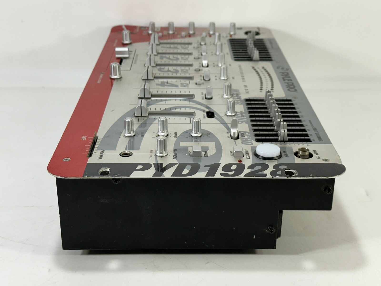 PYLE Pro PYD-1928 ~ 4-Channel Professional Mixer with EQ & Echo ~ WORK/READ