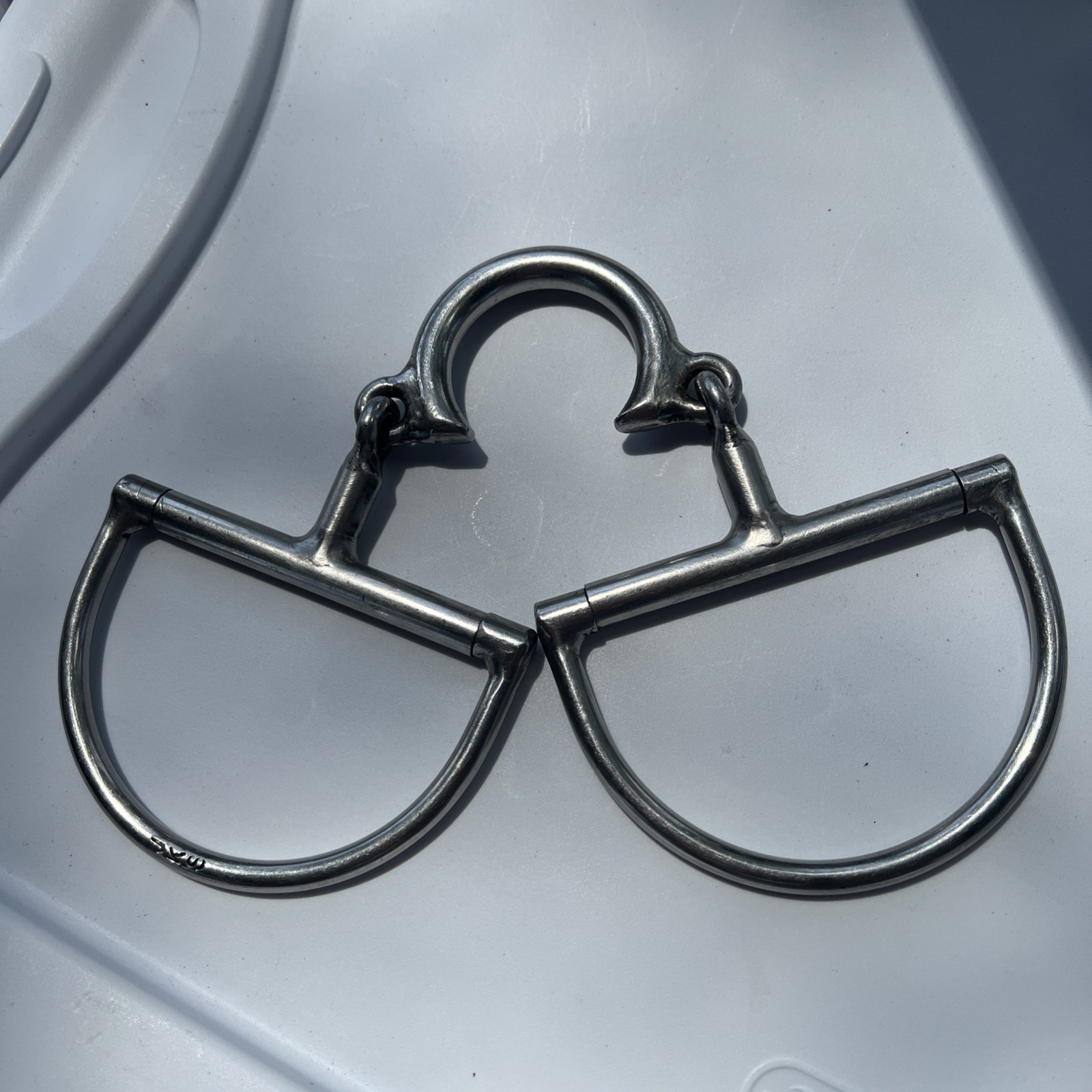 Hunter D Ring  Custom English  Snaffle Bit  JKS Jay Shuttleworth Segunda