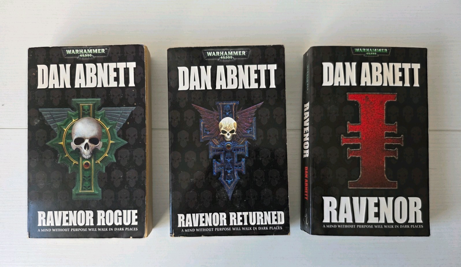 Warhammer 40K Ravenor Trilogy Dan Abnett PB Ravenor Returned Rogue Set