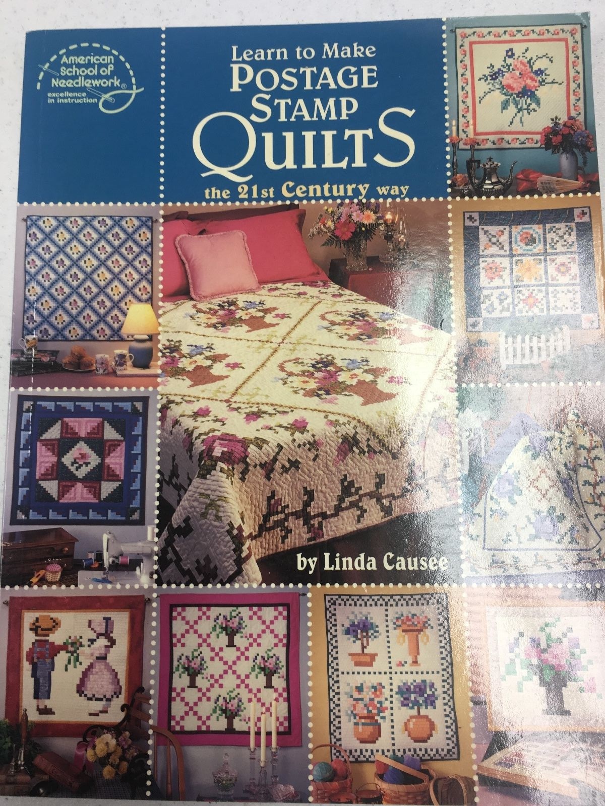 Learn to Make Postage Stamp Quilts the 21st Century Way by Luda Causee