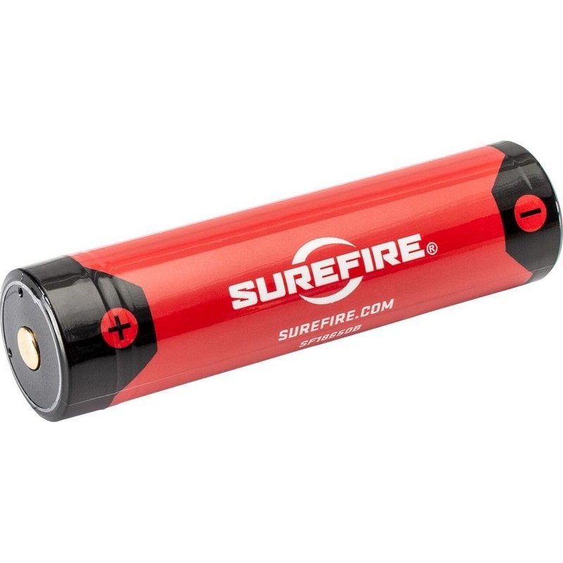 SureFire 18650B Micro USB Lithium Ion Rechargeable Battery