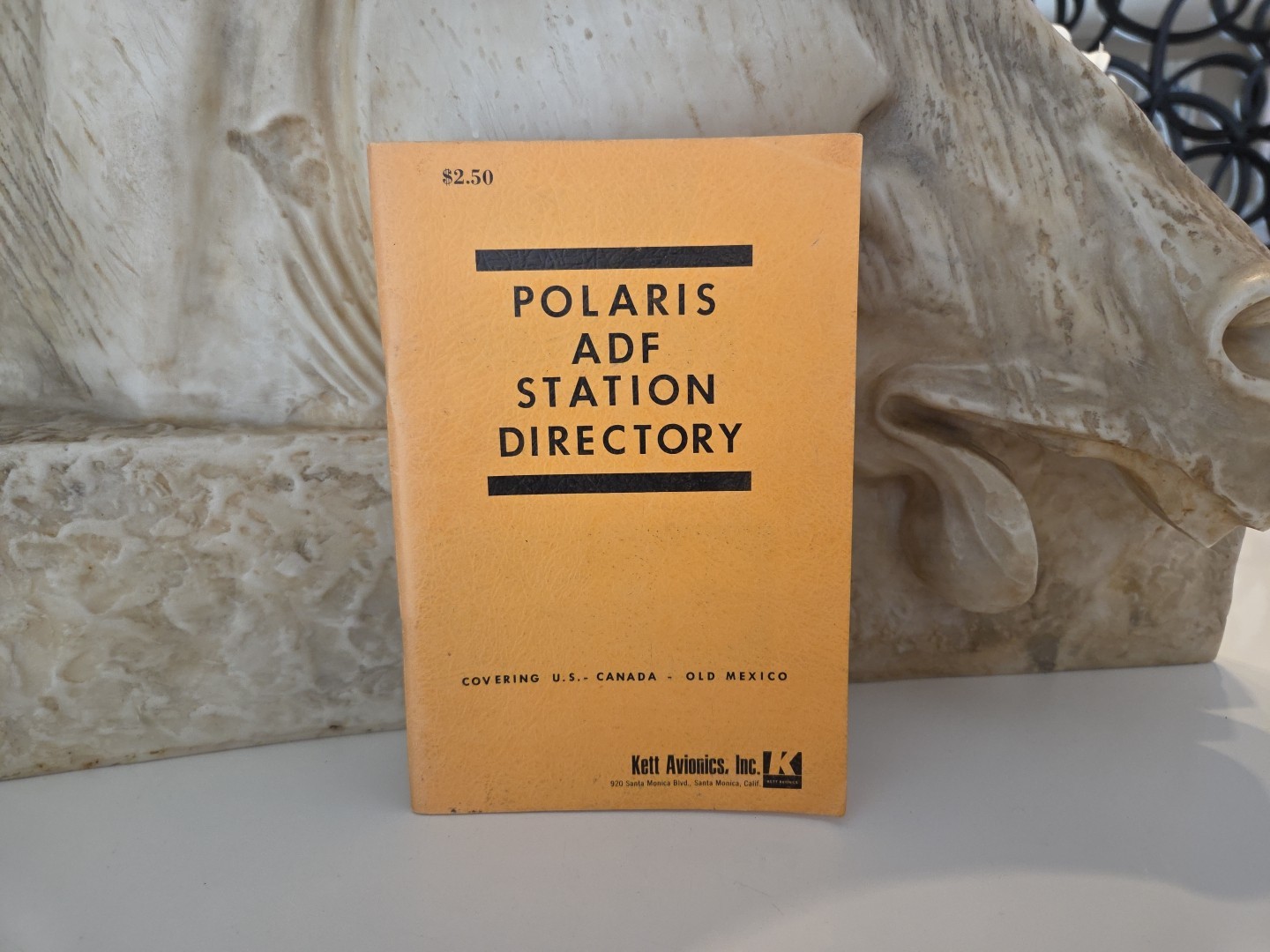 Vintage Kett Avionics Polaris ADF Station Directory