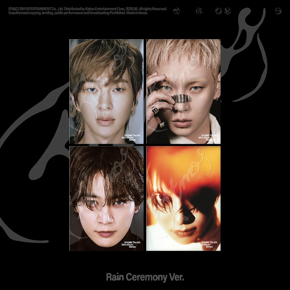 SHINEE ATMOS 6th Mini Album RAIN CEREMONY Ver/CD+Photo Book+Poster+Sticker+GIFT