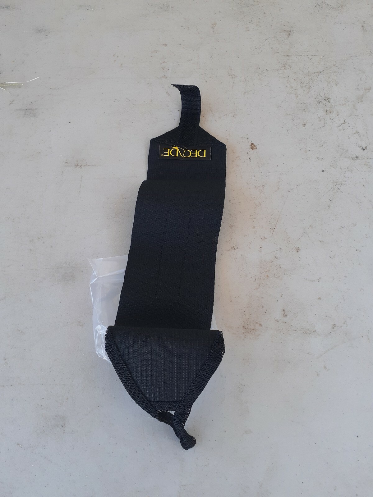 New Decade WRIST WRAP with Thumbloop 3 “ width Universal size Black 41660BL