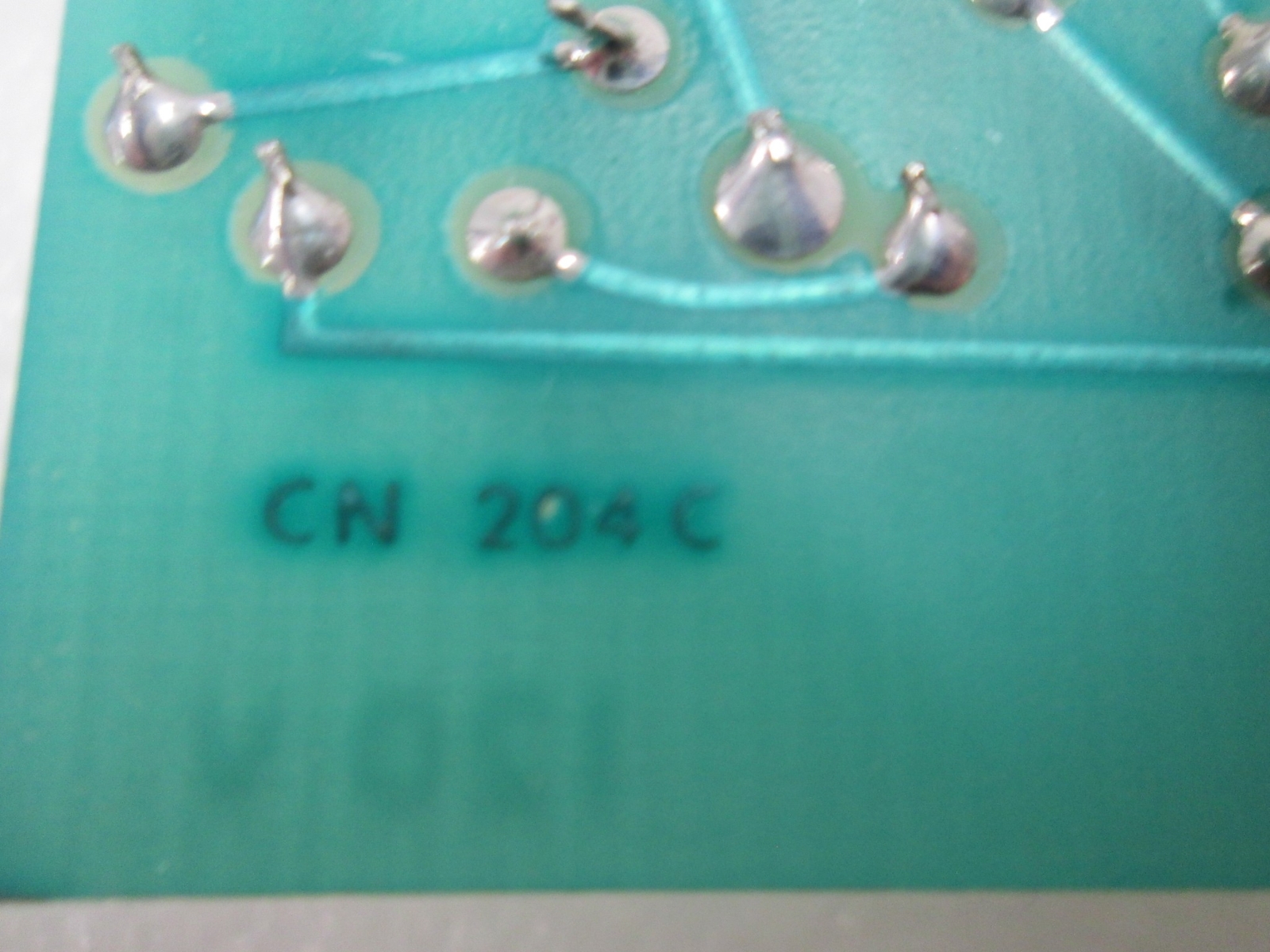 PCB, CN 204C. 120/240V, Used