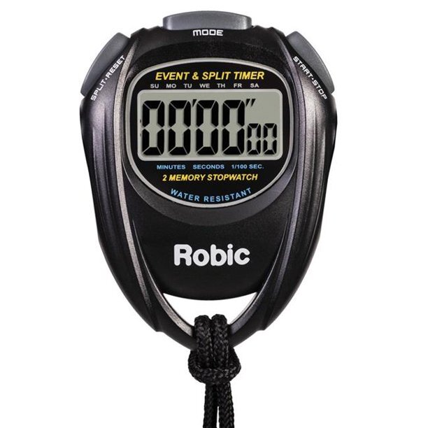 Robic SC-429 Water Resist 2 Memory Stopwatch