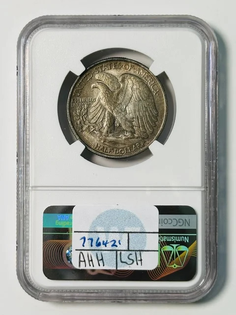 1936 Walking Liberty Half Dollar NGC MS-65