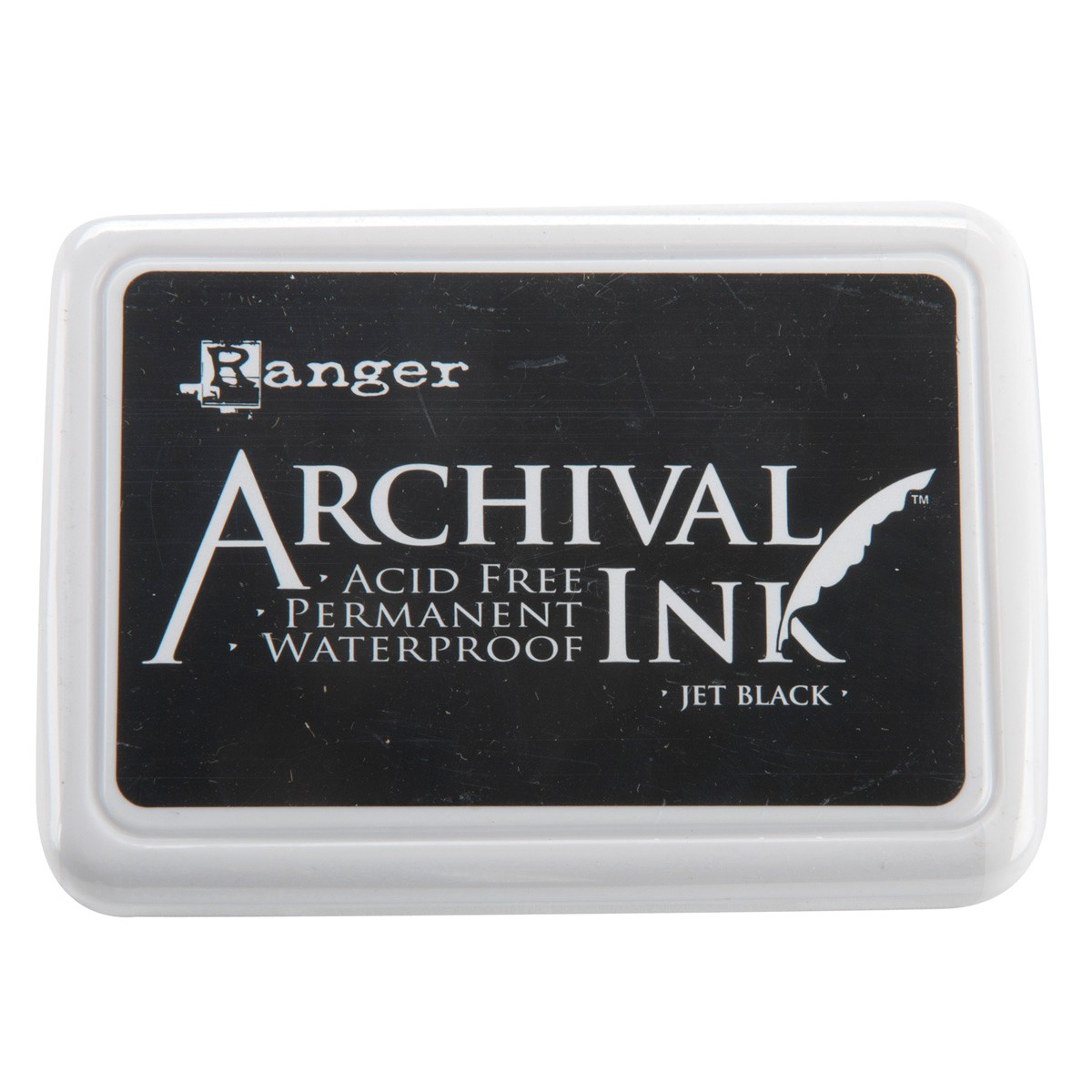 Ranger Archival Ink Pad #0-Jet Black - 3 Pack