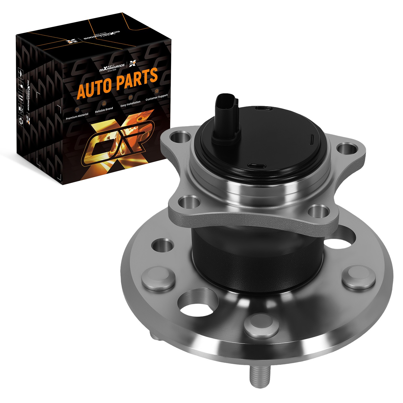 Rear Right Wheel Hub Bearing for Toyota Camry 4-Wheel ABS 2002-2011 512207