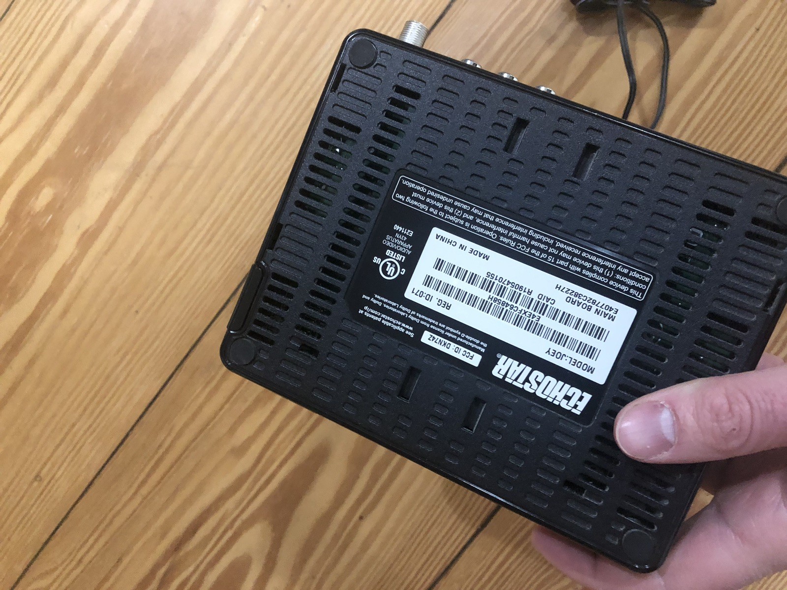 Joey Dish Network Satellite Receiver w/Adapter