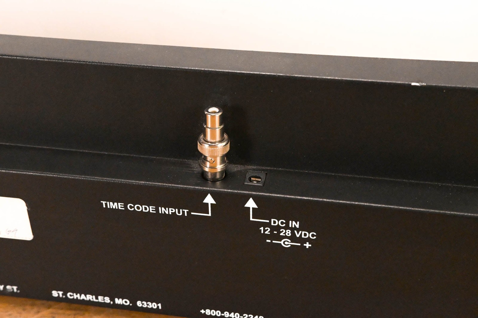 Masterclock TCD44 Time Code Display Studio Clock (NO POWER SUPPLY) CG01UXH