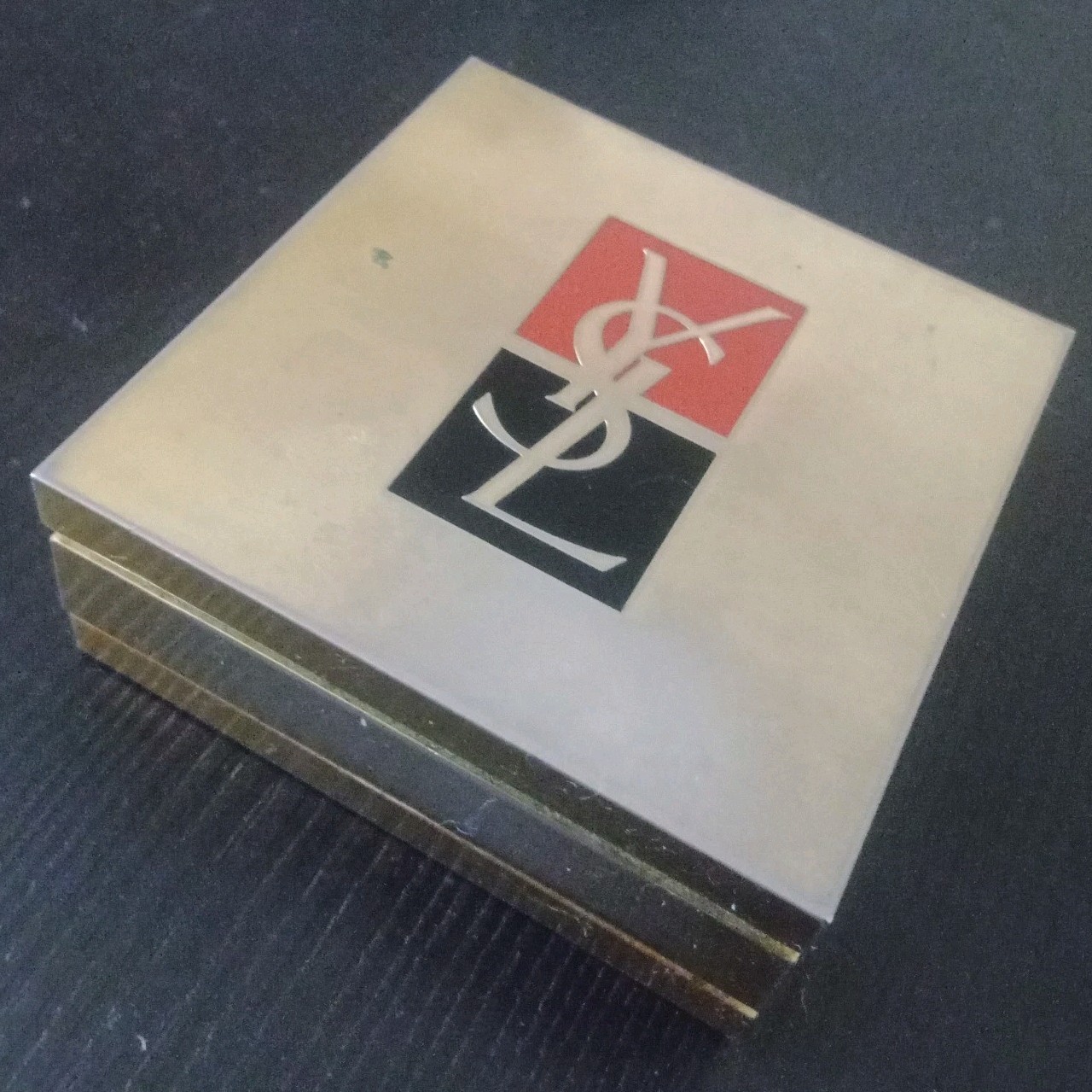 YSL YVES SAINT LAURENT PARIS NY USA Perfumes Vintage Mirror Mirror Made France