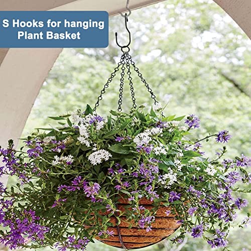 Unique Twist Design Bag Hanger Purse Hooks - 5 Inch Large Size 12 Pack Platinum