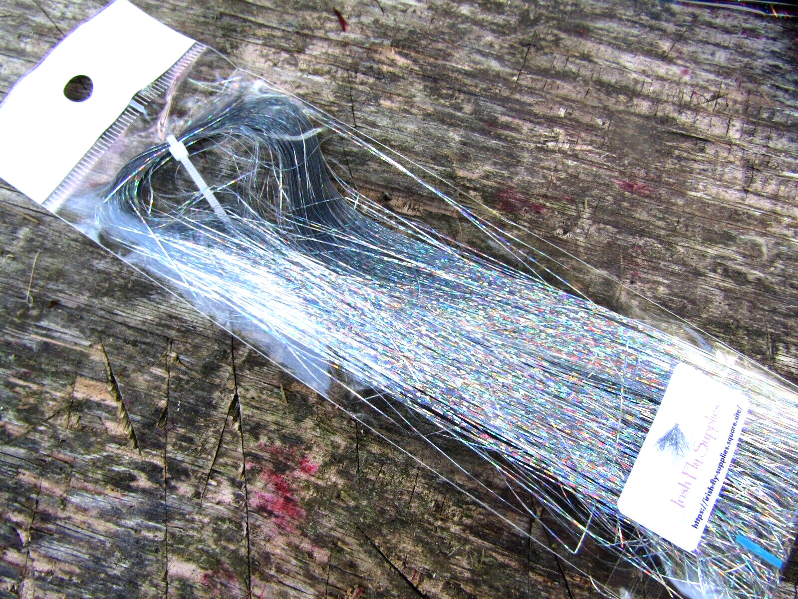iFS Fine Holographic Silver Tinsel 0.35