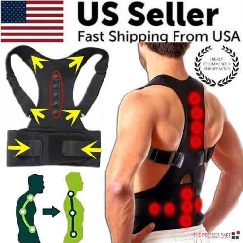 Posture Corrector Orthopedic Corset Waist Back Support Brace Spine Support Belt
