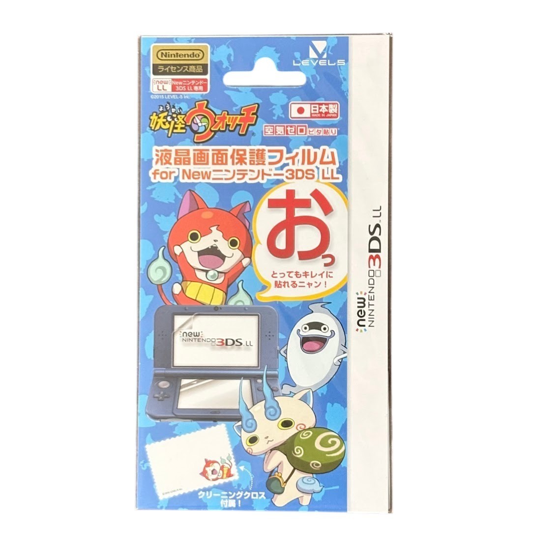 Hori Yo-Kai Watch Screen Protector for New Nintendo 3DS XL LL Japan NEW