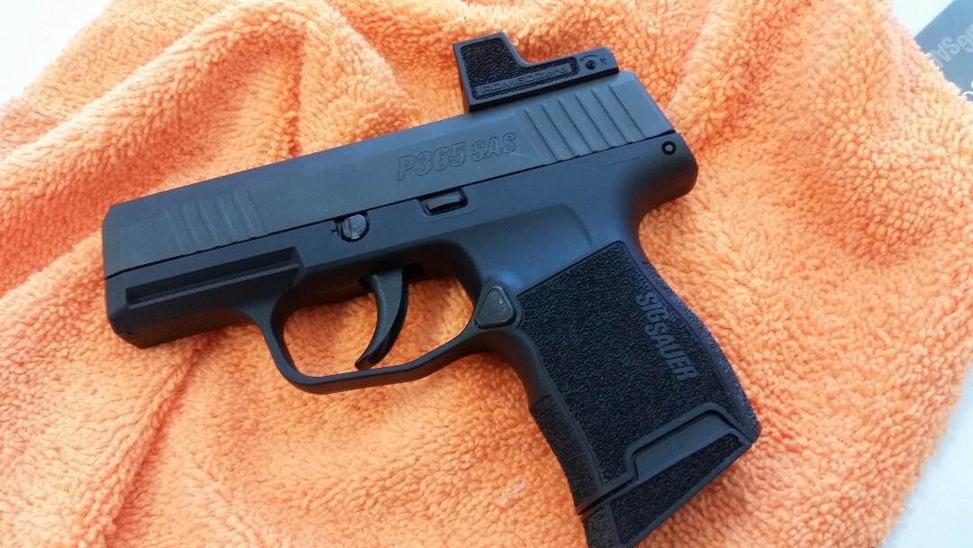 Sig Sauer P365 SAS or P938 SAS - Red Dot Adapter/Mounting Plate