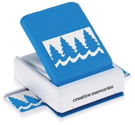 Creative Memories Forest Shoreline Decorative Border Punch - Limited Edition!