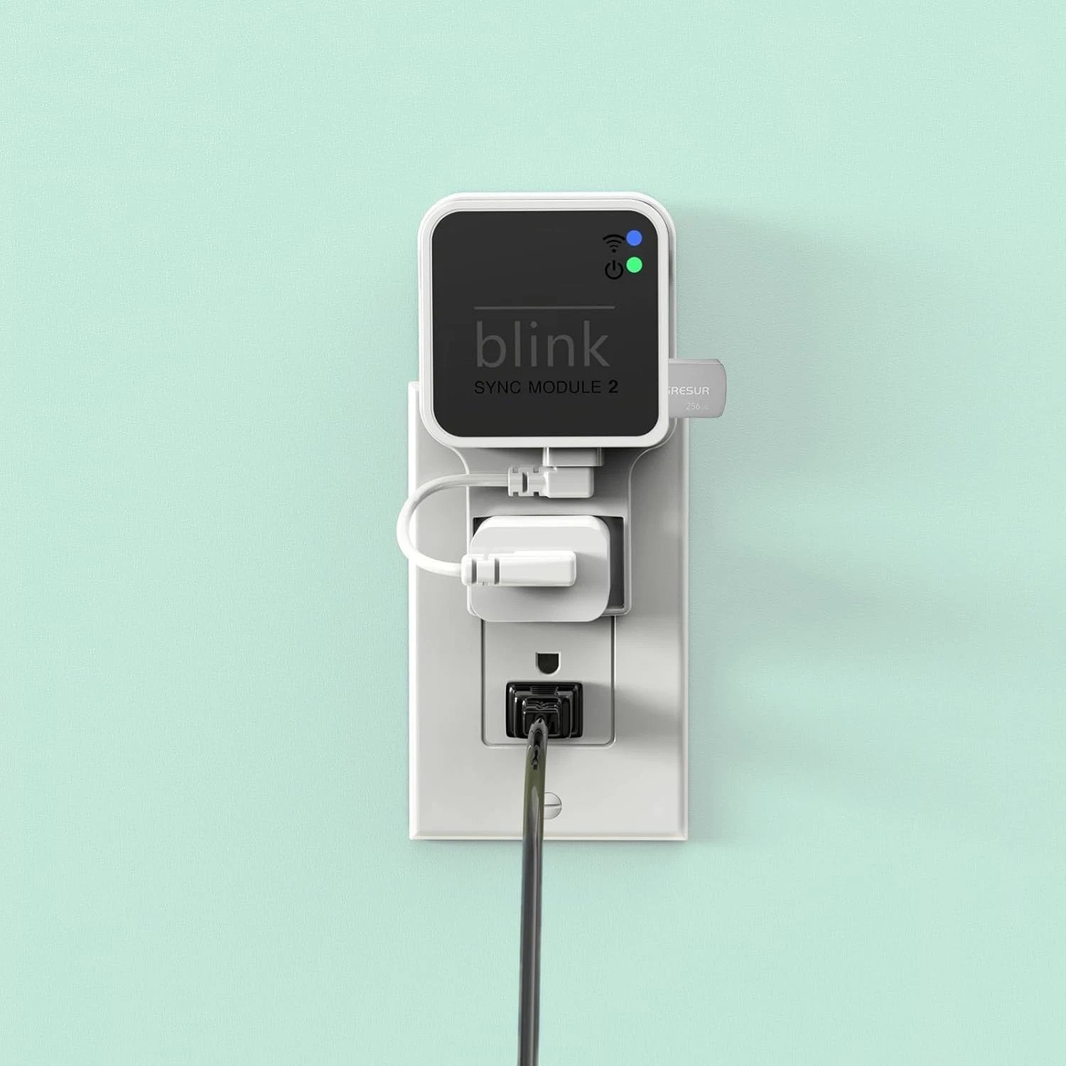 Versatile 256GB USB Flash Drive - Perfect for Blink Cameras & Easy Installation