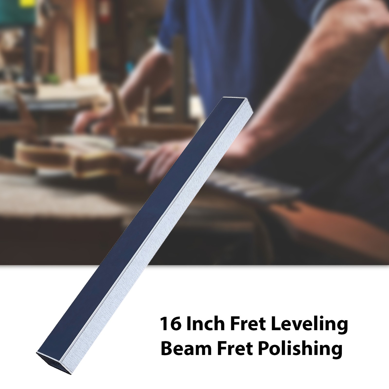 Guitar Fret Leveling Beam Fret Polishing Tool For Guitar Bass Neck Repair  New