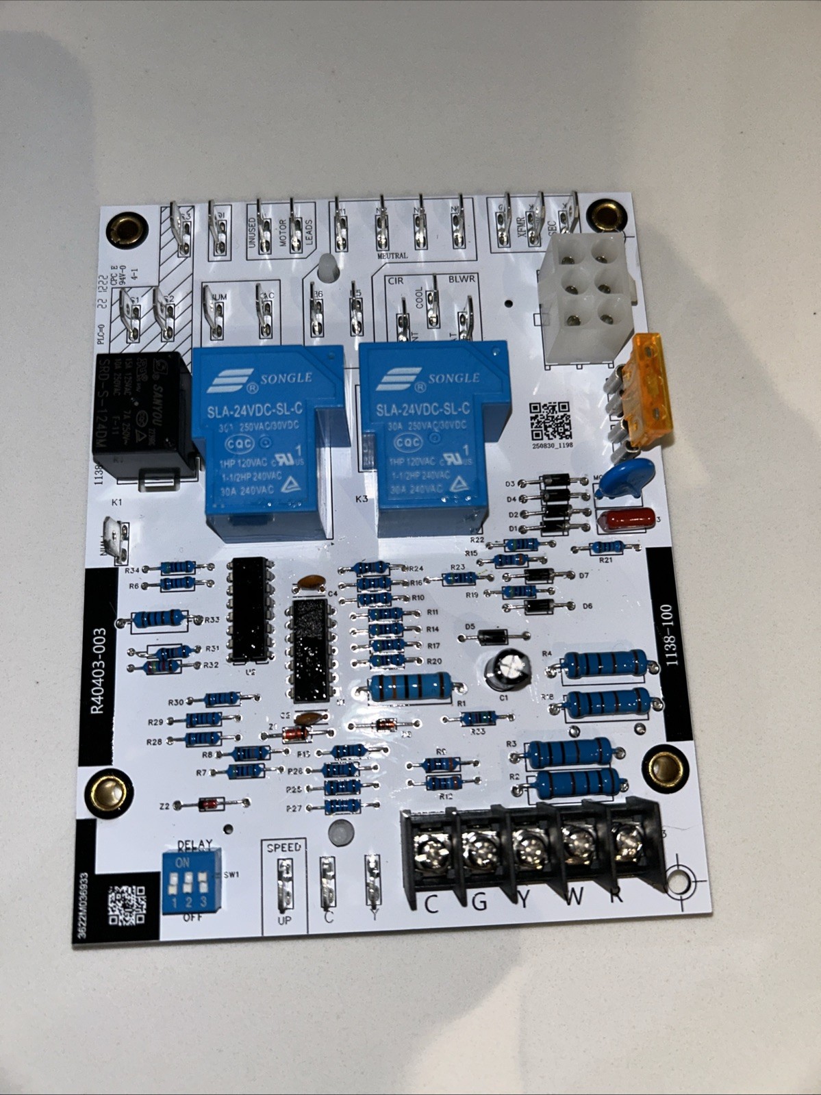R40403-003 Furnace Blower Control Circuit Board 40403-001 40403-002 20054502 RX8