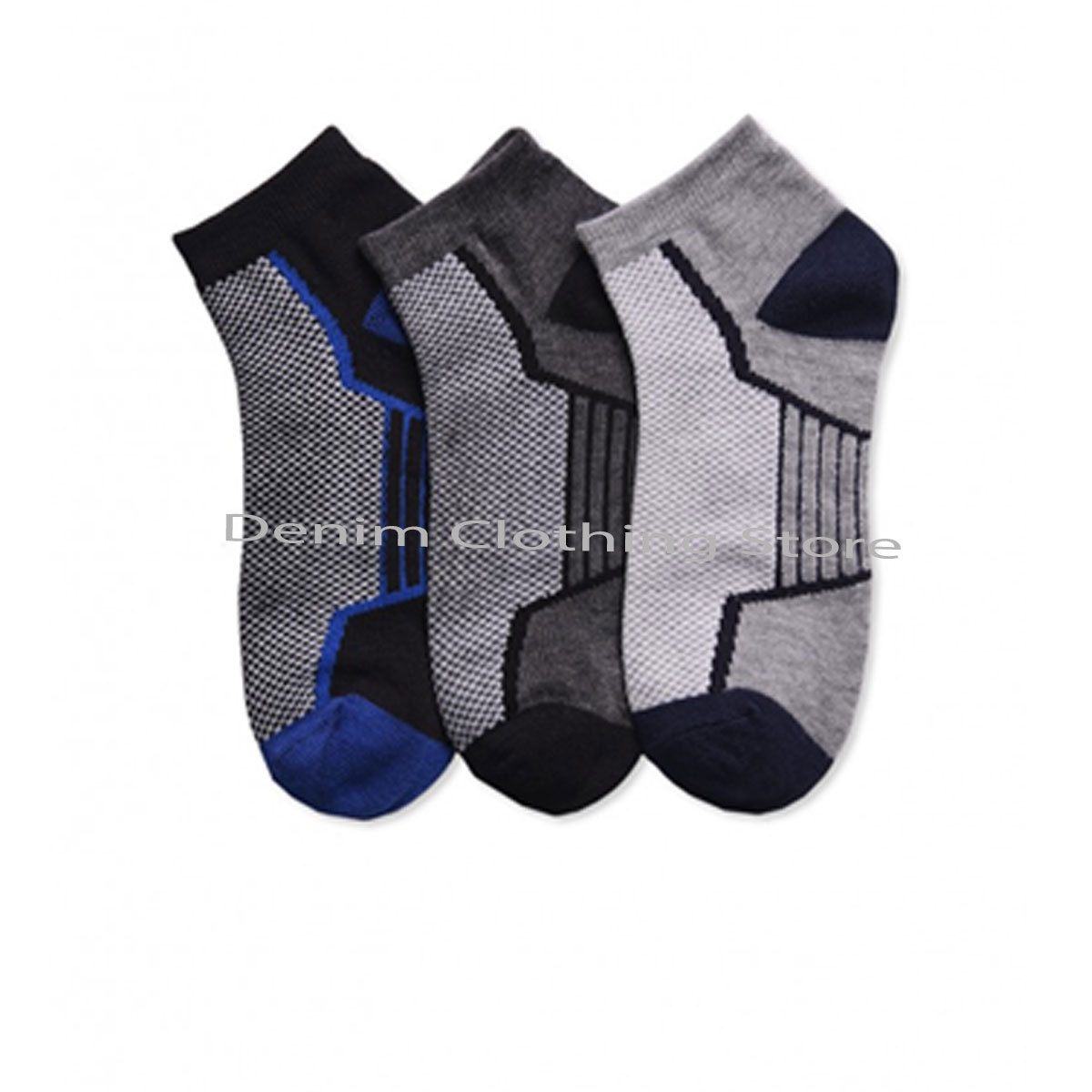 12 Pairs Men's Mixed Assorted Designs Color Ankle Low Cut Soft Stretchy Socks