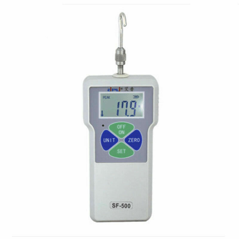 High Precision 2-500N LCD Digital Dynamometer Push Pull Force Gauge Tester Meter