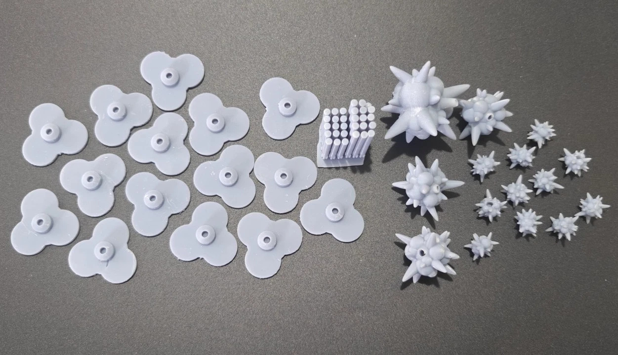 Grimdark 3D Explosion Markers x15 | Blast Marker | Compatible Battlefleet Gothic