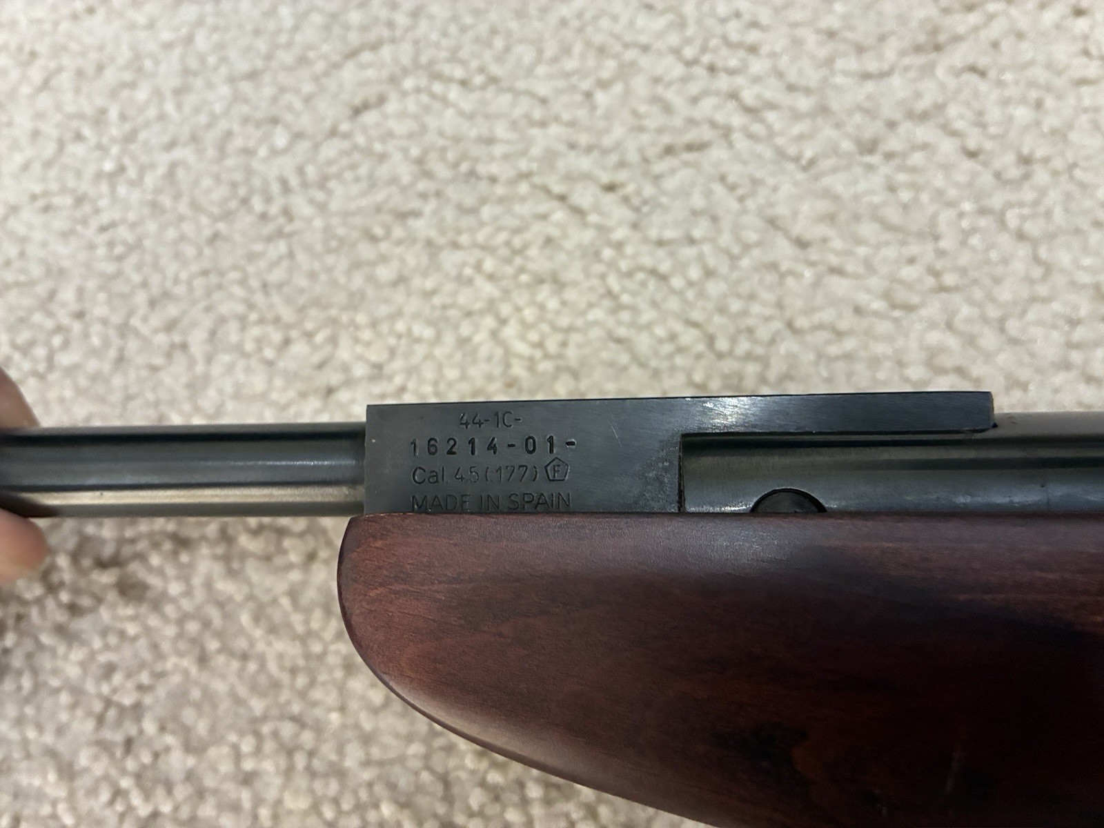 Beeman 0035 44-1C .177cal Made in Spain *Doesn’t Build Pressure*