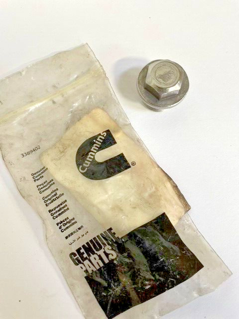 CUMMINS 392148 THREDDED PLUG Original OEM PART