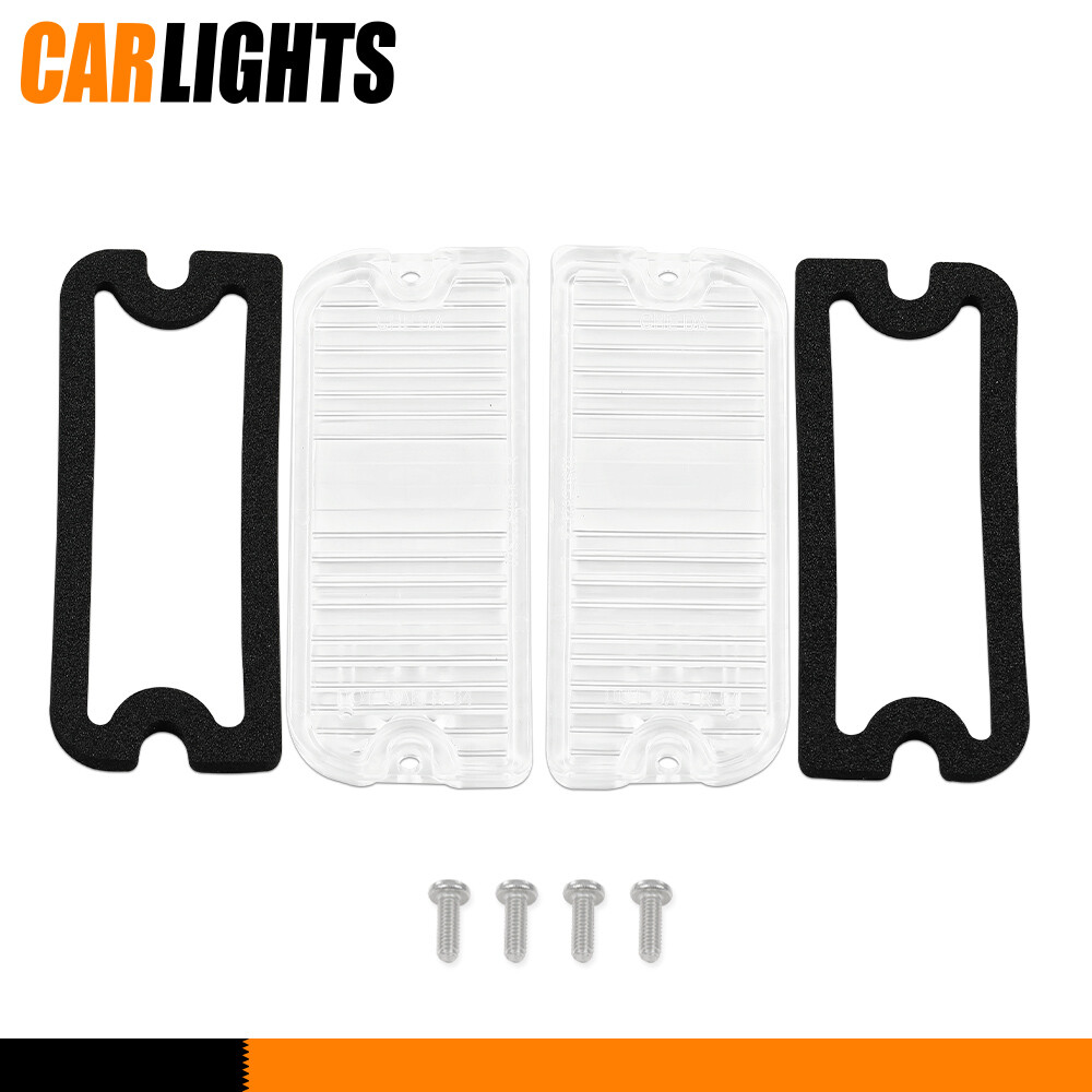 Fit For 1964-65 Buick Skylark Special GS Back Up Light Lenses & Gaskets w/ Screw