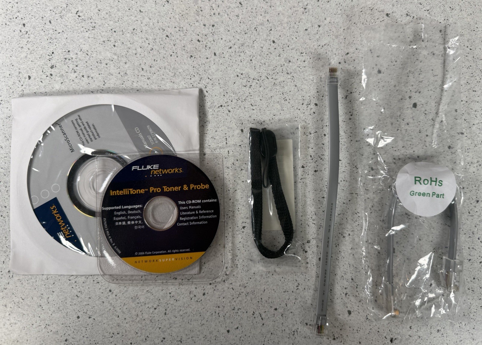 Fluke Networks MicroScanner2 Termination Test Kit Clean!!