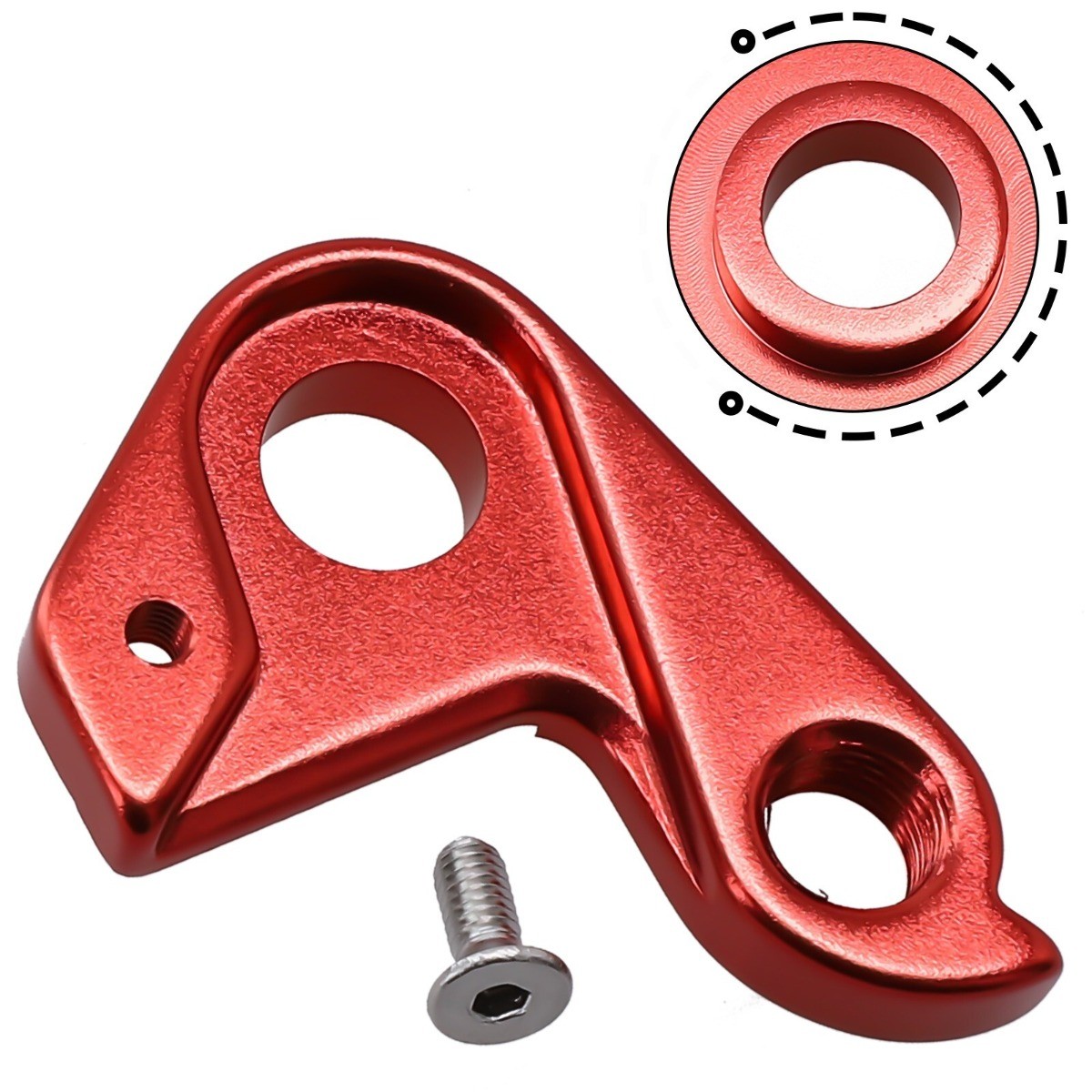 1 Pcs Durable Fantic EBikes Compatible Bike Derailleur Hanger Premium Aluminum