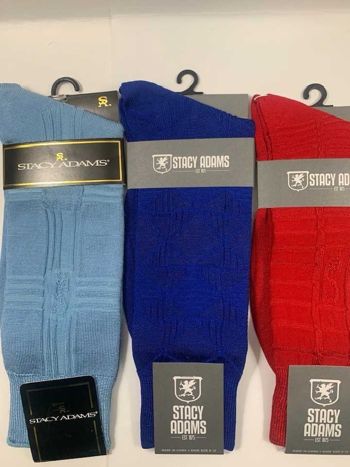 🔥🔥🔥 New Stacy Adams Silky Dress Socks + 🎁🎁 Free Gift - Free Dress Socks!