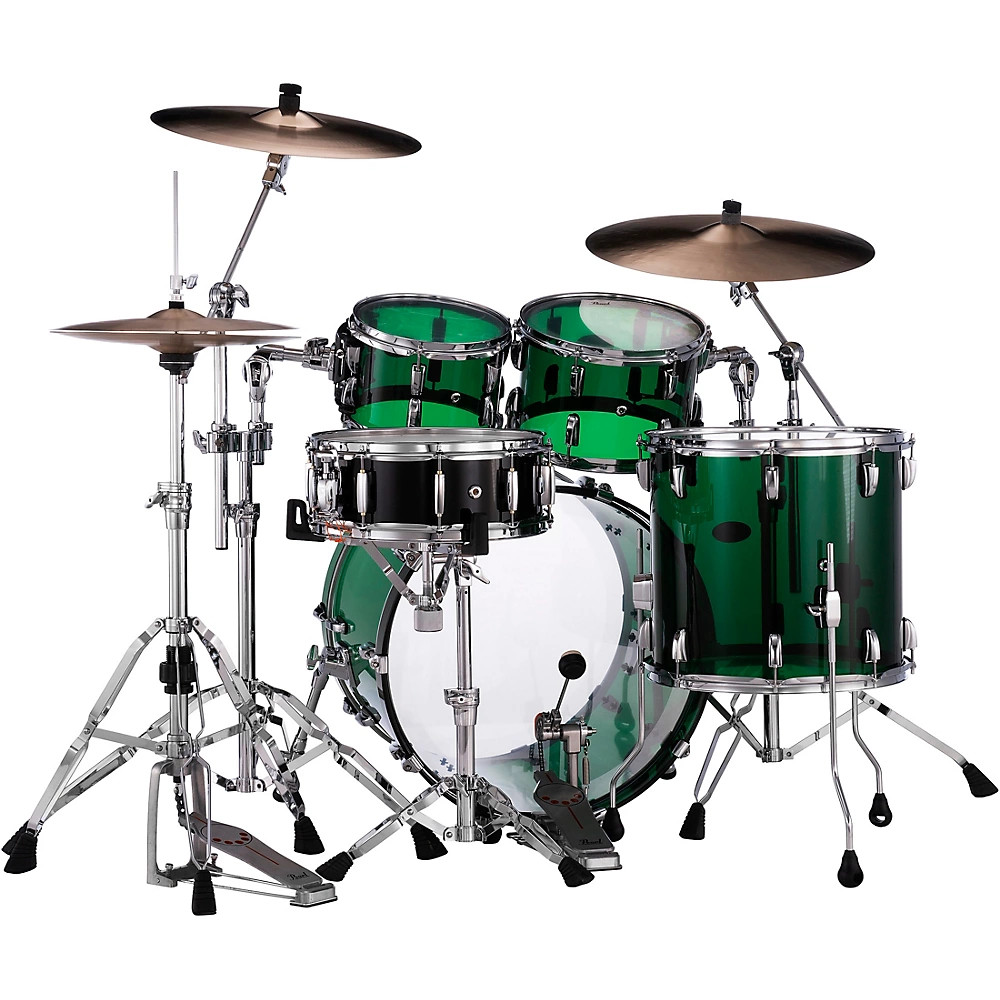 Pearl Crystal Beat 4-Piece Shell Pack Emerald Glass
