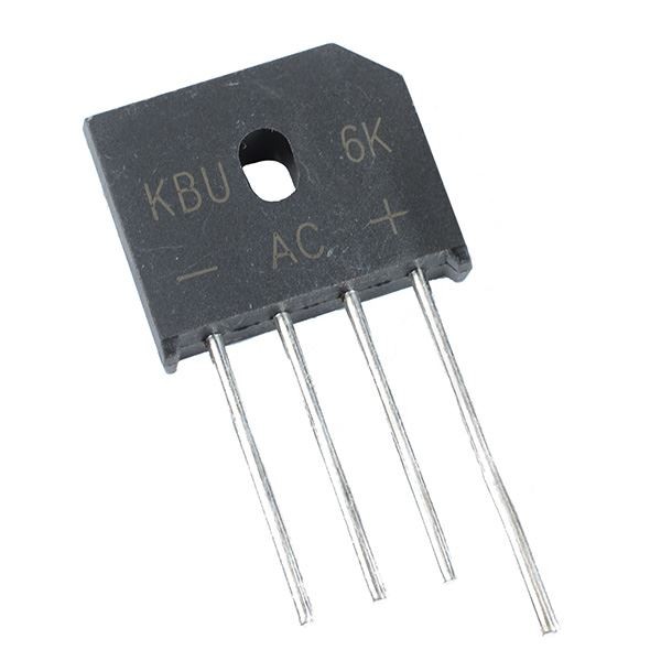 2 x KBU6K Silicone Bridge Rectifier Diode 6A 800V
