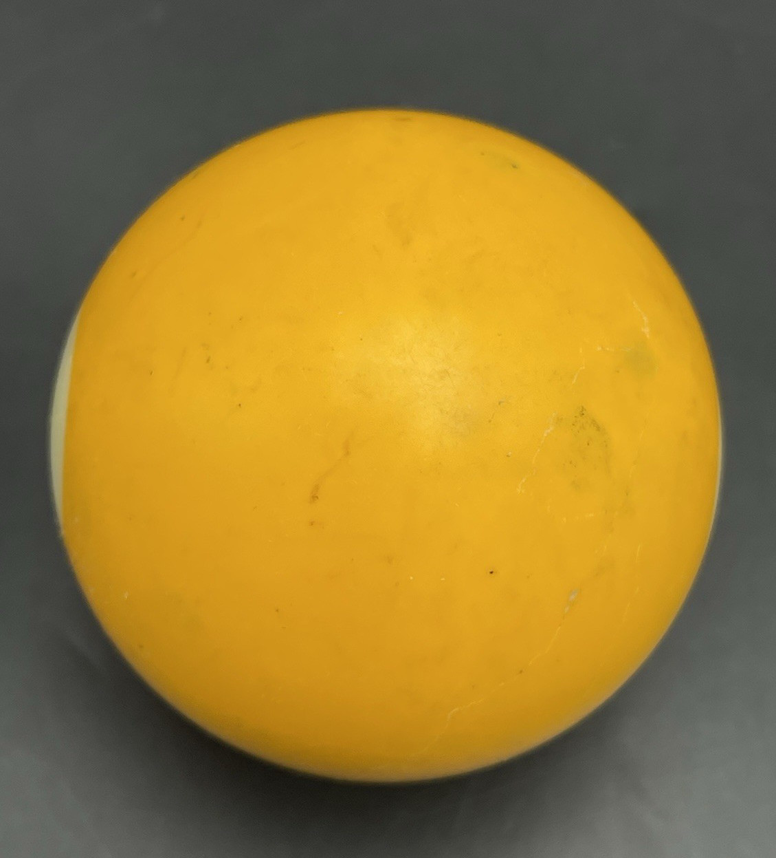 Vintage 2 1/4" Billiard Ball Pool Ball Replacement Ball Solid #1 Yellow