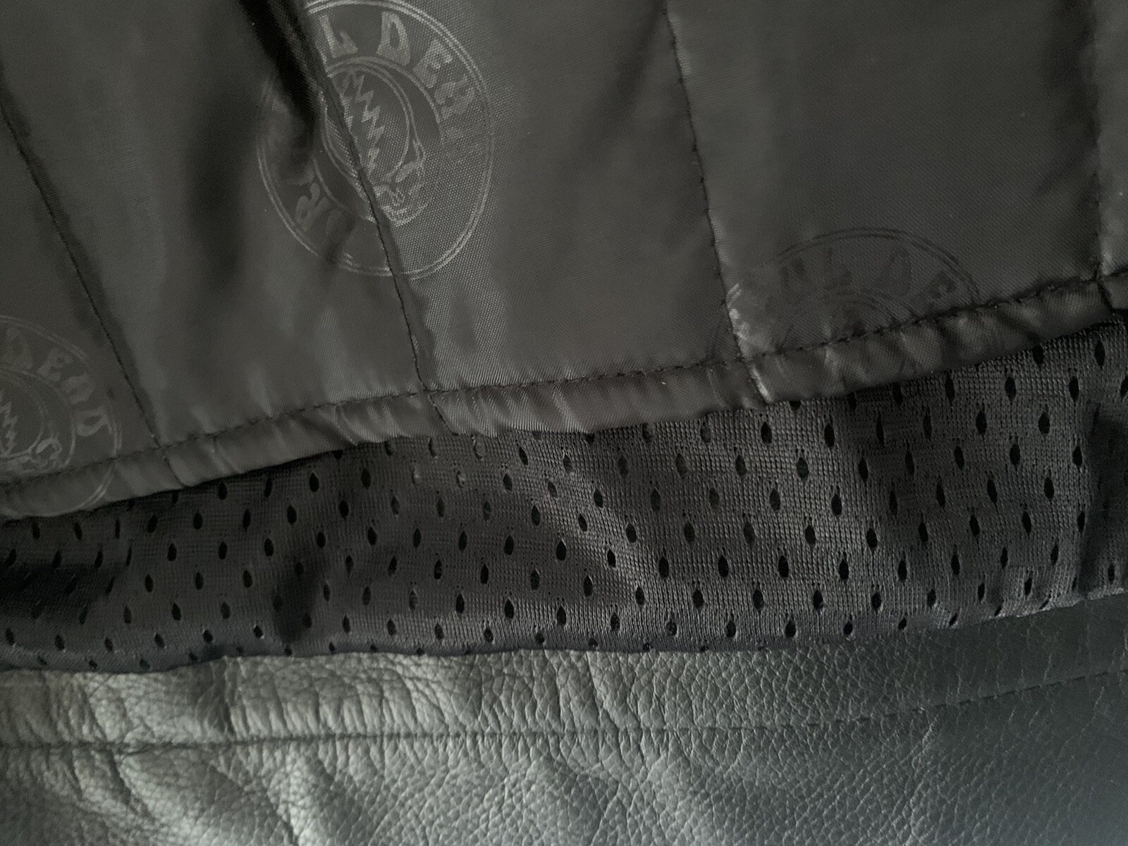 Grateful Dead 2012 Special Edition Leather Jacket Bertha Design Motorcycle