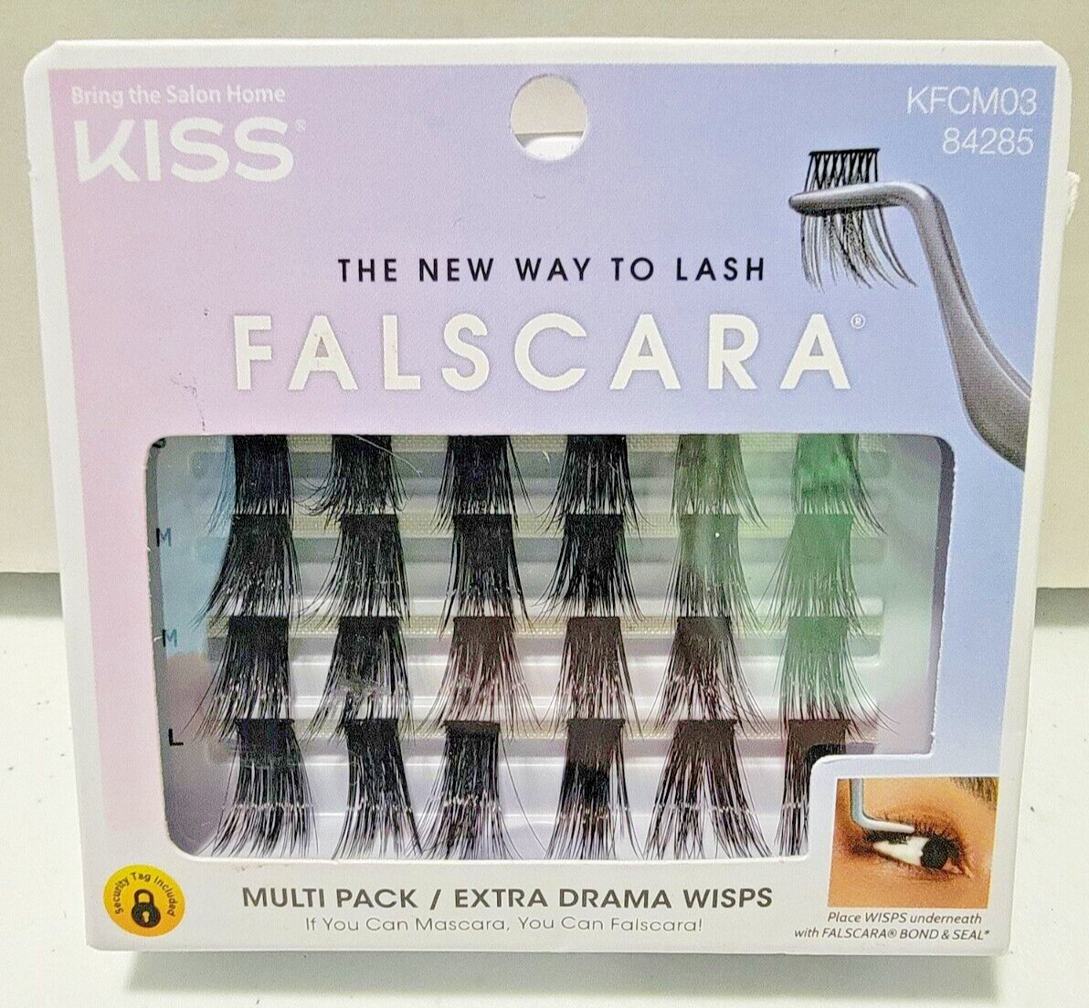 Kiss Falscara KFCM03 84285 Multi Pack Extra Drama Wisps