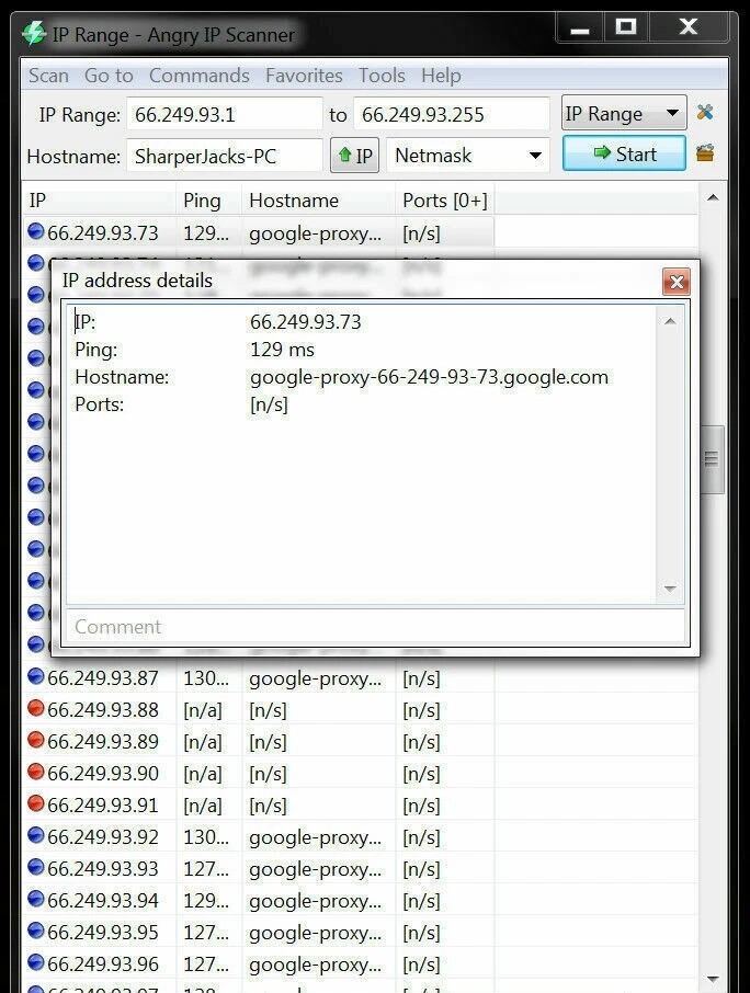 Angry IP Scanner ~ Full Network Scan & Port Scanner Software PC for Windows ~ CD