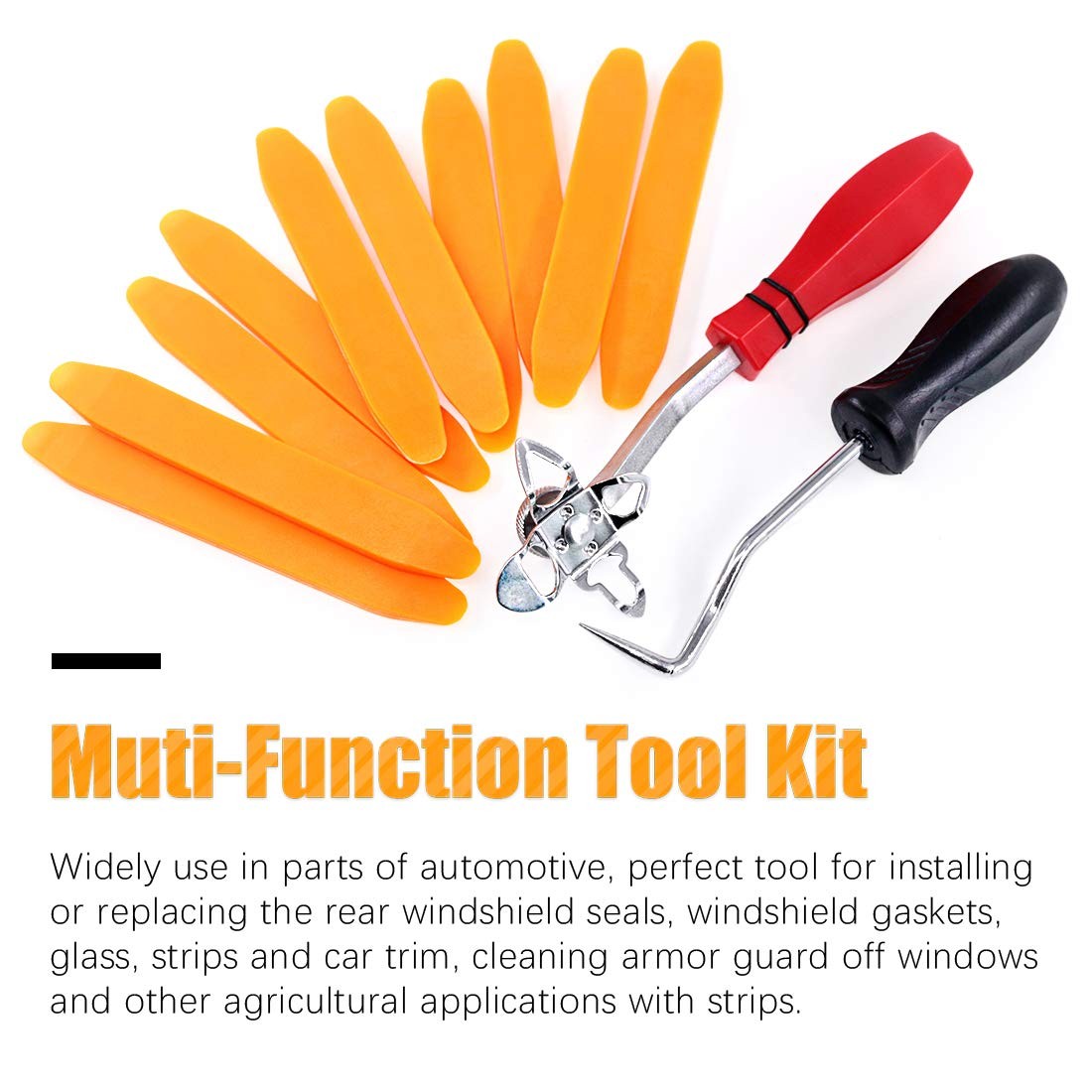 12 Pcs Windshield Installation Tools Kit for Installing Windshield Gasket