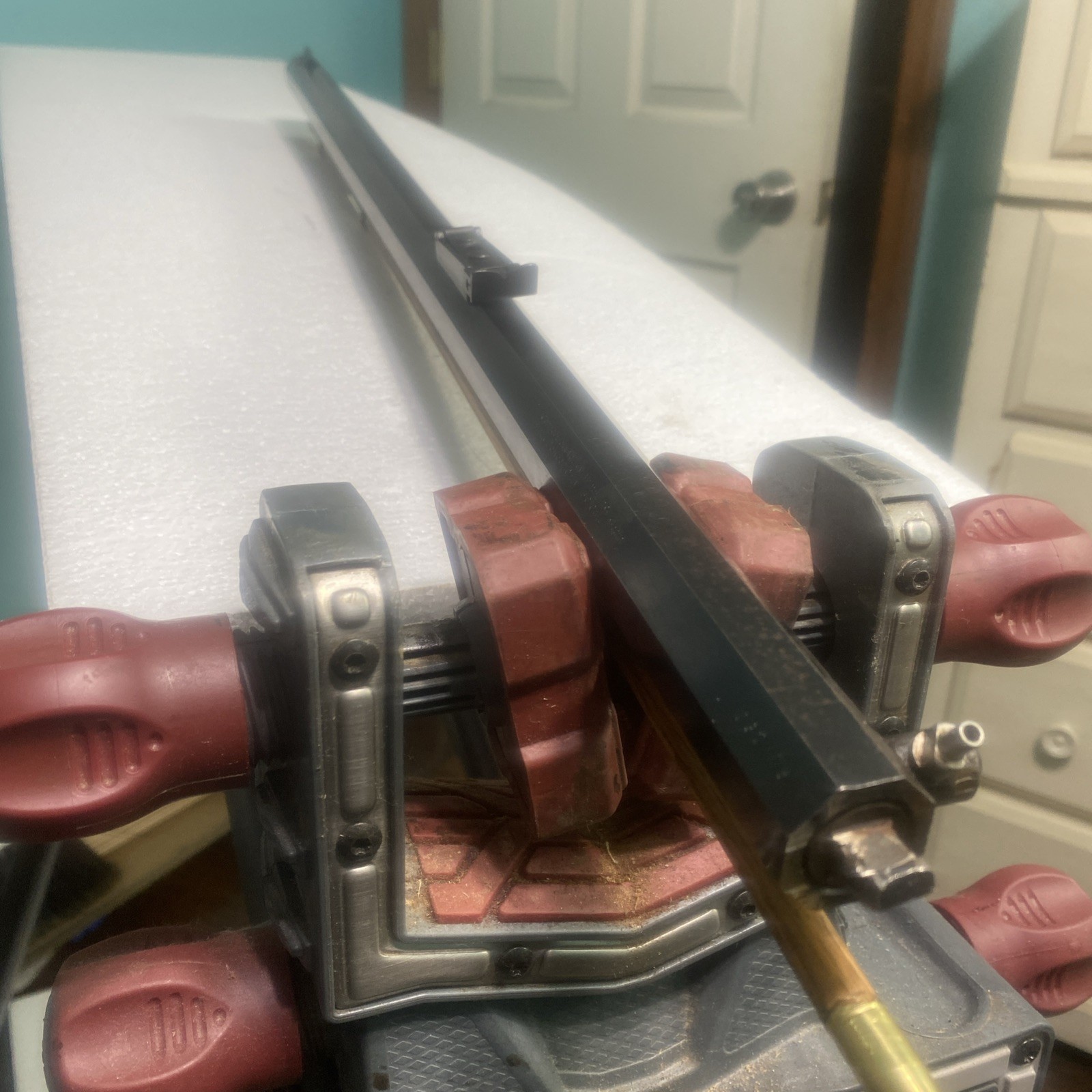 28” CVA HAWKEN MUZZLELOADER BARREL/Hickory ROD, PERCUSSION 50 CAL 1”