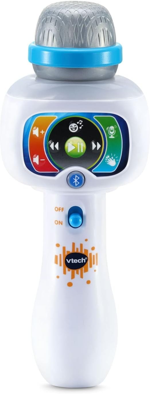 Portable Karaoke Microphone for Kids - Voice Effects & Bluetooth Connection