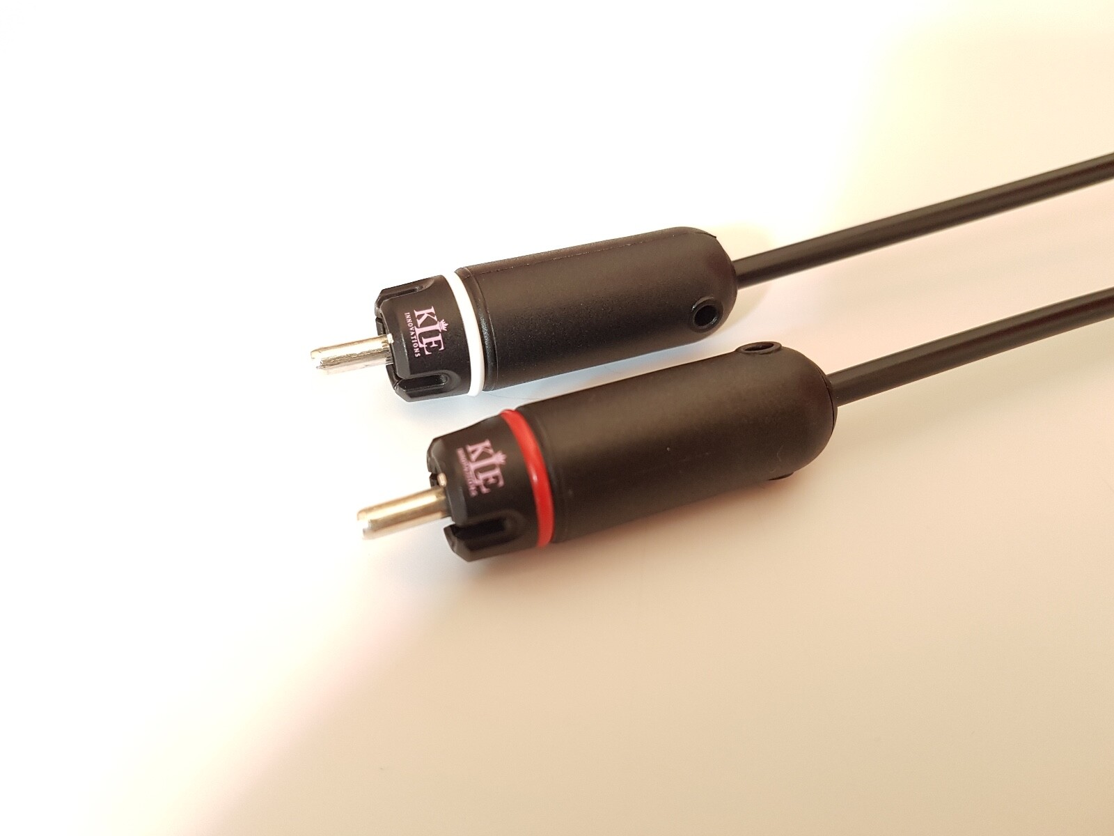 Mogami 2803 with KLE Pure 22 Harmony RCA Plugs High-End Interconnect Cable Pair