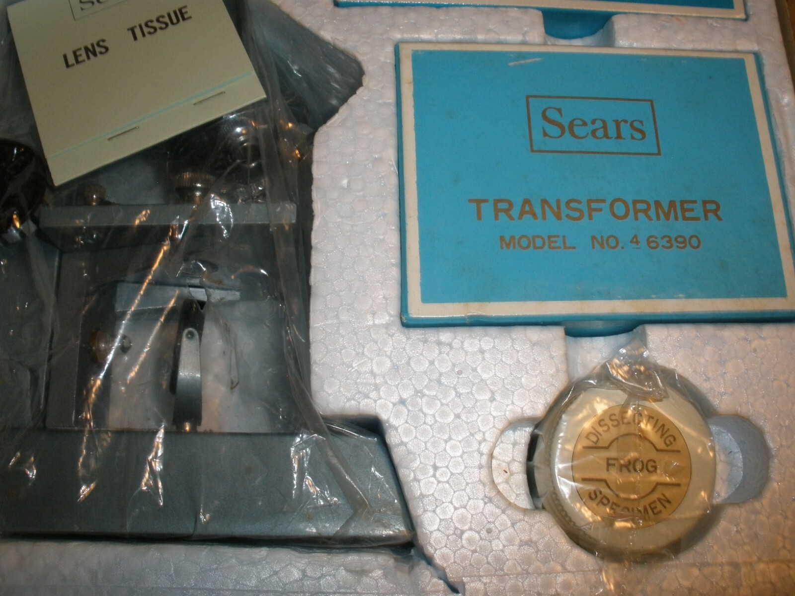 Vintage Sears Zoom Micro-Lab Kit Master Microscope Kit 6378-A