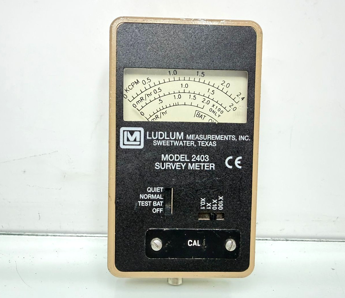 Ludlum 2403 Pocket-Size Survey Meter Only